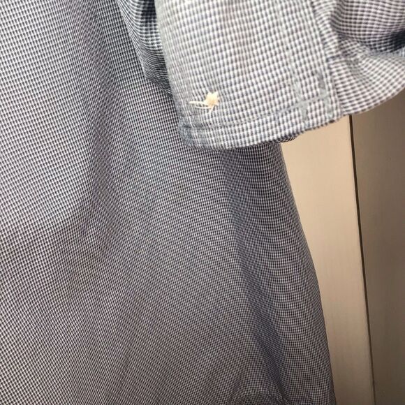 Eddie Bauer Shirt Men's TXL Blue Classic Fit Travex Hiking Camping Outdoor - Picture 8 of 16